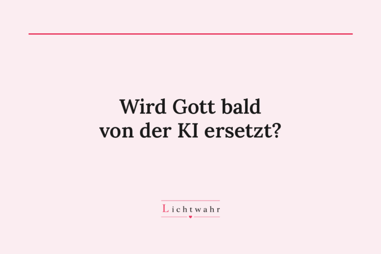 Blogartikel: Wird Gott bald von der KI ersetzt?